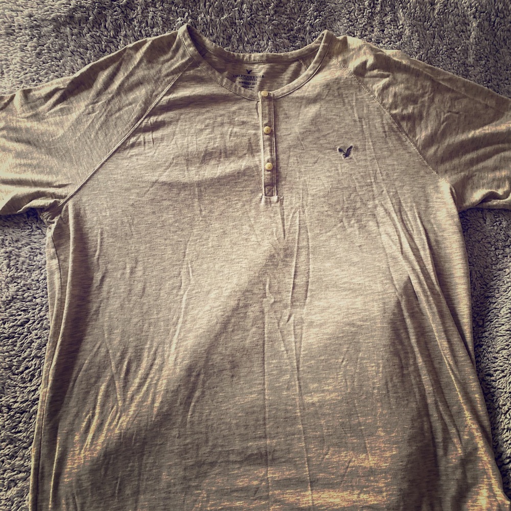 1/4 Button T Shirt